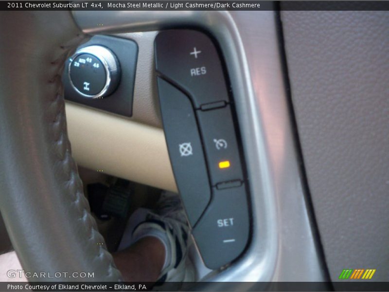Mocha Steel Metallic / Light Cashmere/Dark Cashmere 2011 Chevrolet Suburban LT 4x4