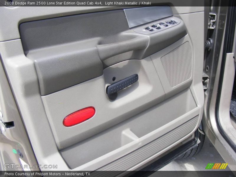 Light Khaki Metallic / Khaki 2008 Dodge Ram 2500 Lone Star Edition Quad Cab 4x4