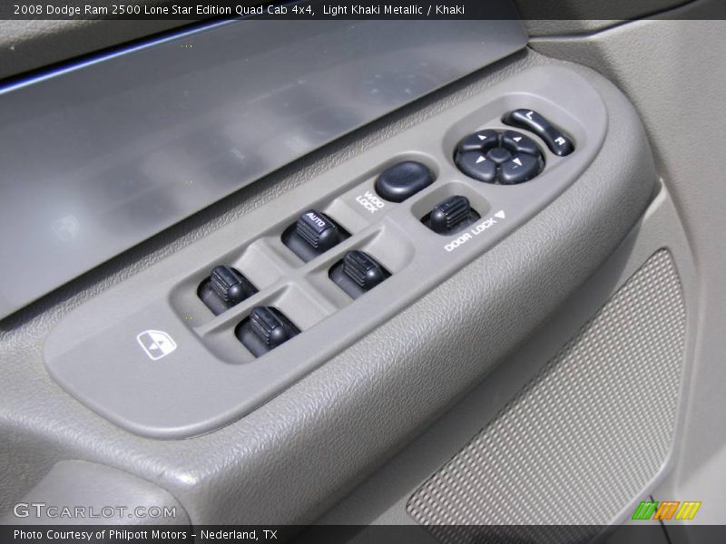 Light Khaki Metallic / Khaki 2008 Dodge Ram 2500 Lone Star Edition Quad Cab 4x4