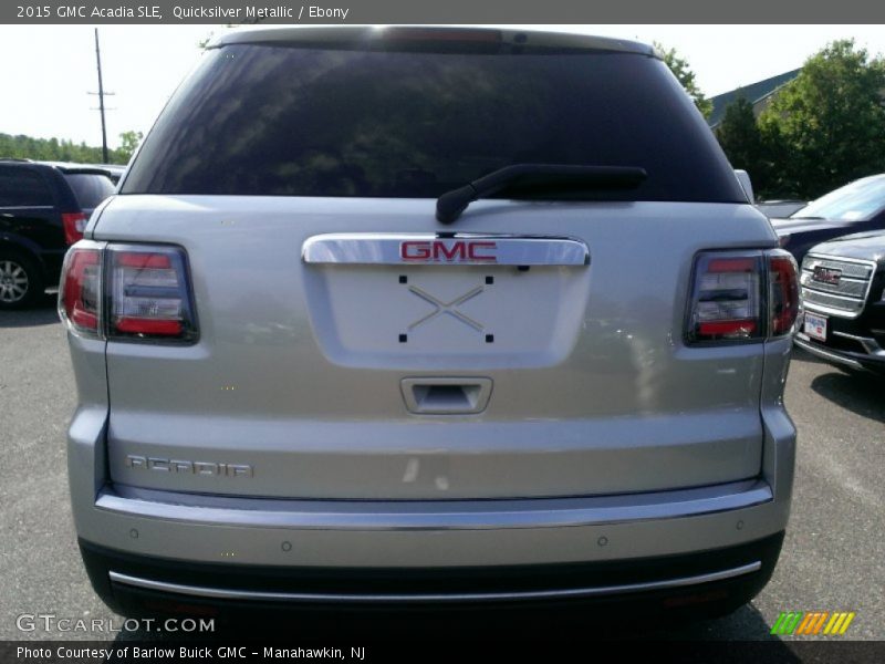 Quicksilver Metallic / Ebony 2015 GMC Acadia SLE