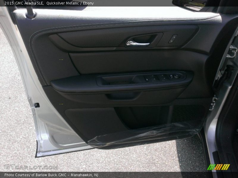 Quicksilver Metallic / Ebony 2015 GMC Acadia SLE