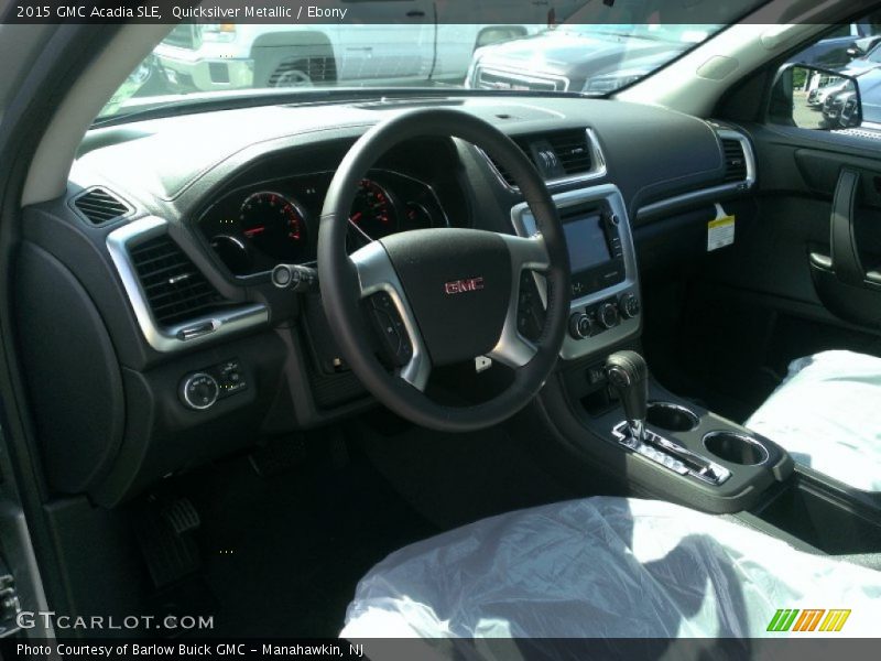Quicksilver Metallic / Ebony 2015 GMC Acadia SLE