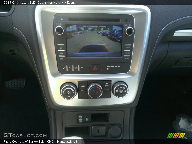 Quicksilver Metallic / Ebony 2015 GMC Acadia SLE