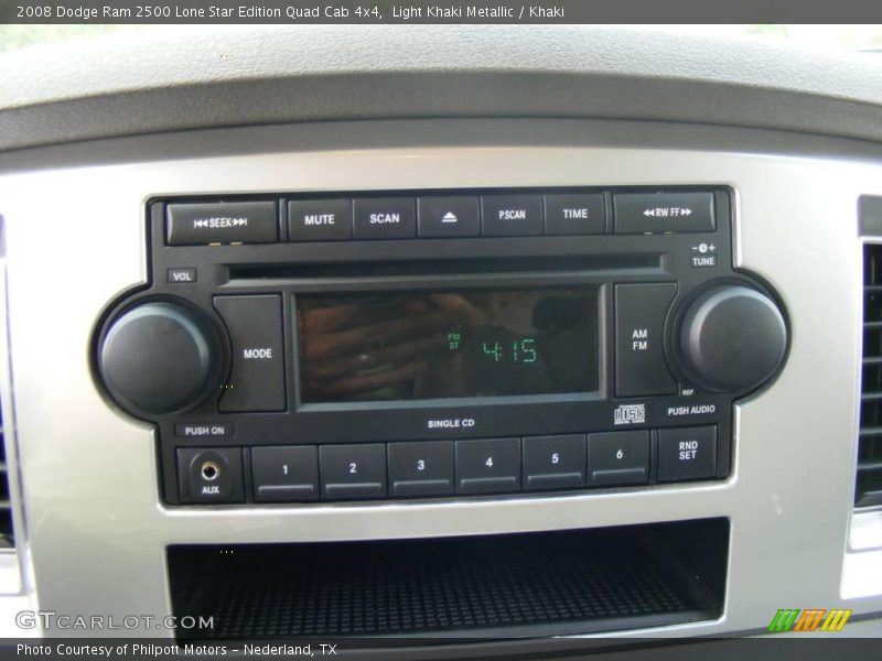 Light Khaki Metallic / Khaki 2008 Dodge Ram 2500 Lone Star Edition Quad Cab 4x4
