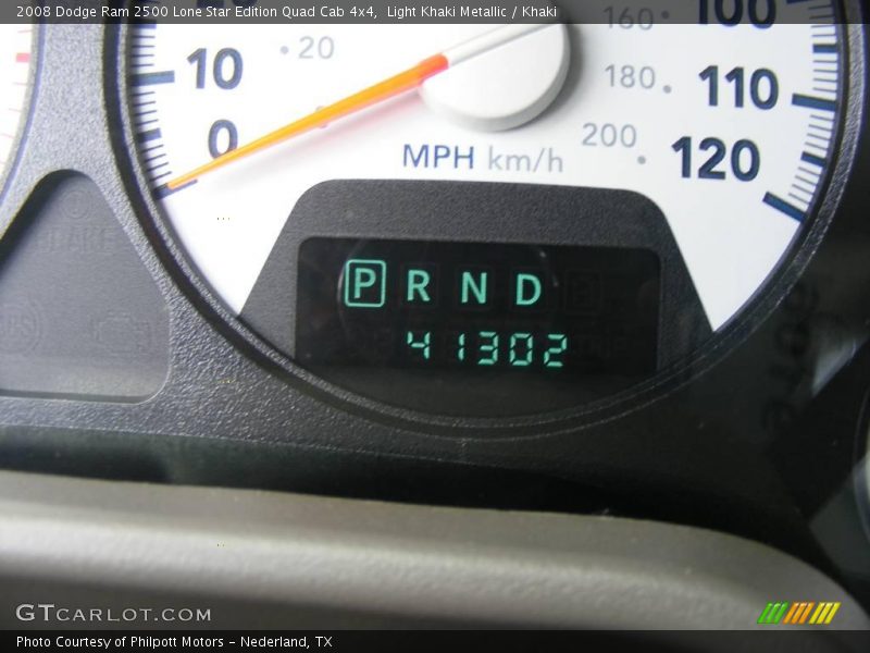 Light Khaki Metallic / Khaki 2008 Dodge Ram 2500 Lone Star Edition Quad Cab 4x4