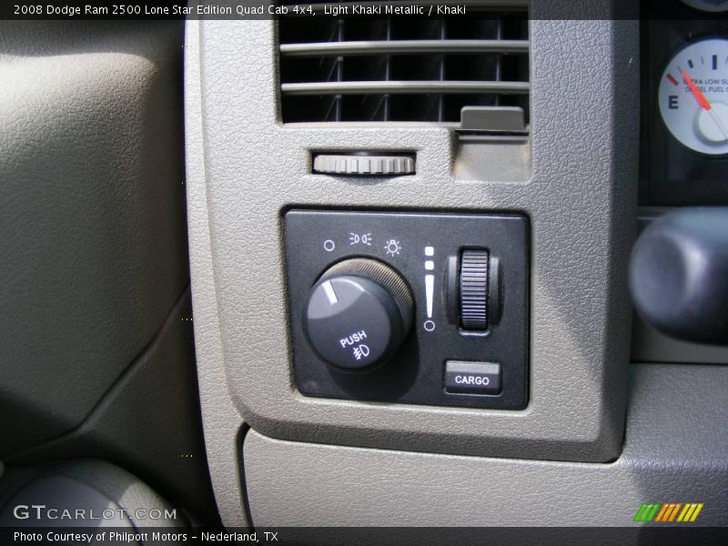 Light Khaki Metallic / Khaki 2008 Dodge Ram 2500 Lone Star Edition Quad Cab 4x4