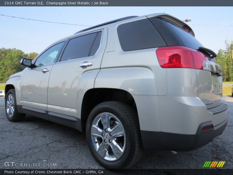 Champagne Silver Metallic / Jet Black 2014 GMC Terrain SLE