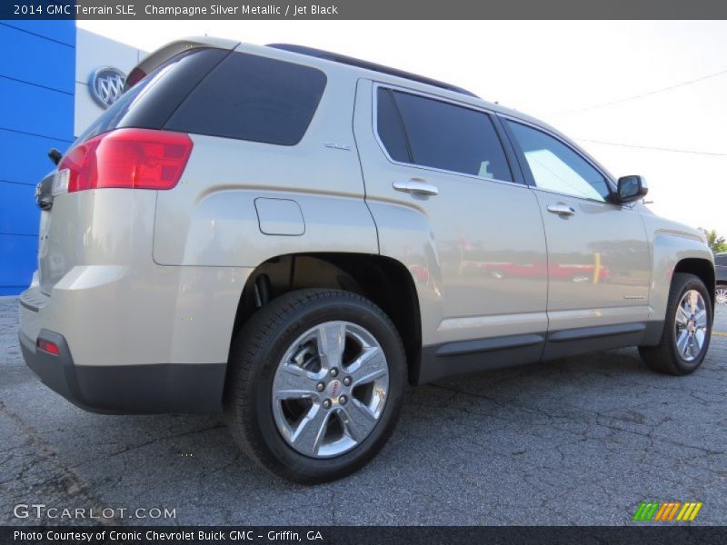 Champagne Silver Metallic / Jet Black 2014 GMC Terrain SLE
