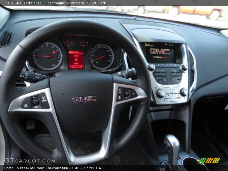 Champagne Silver Metallic / Jet Black 2014 GMC Terrain SLE