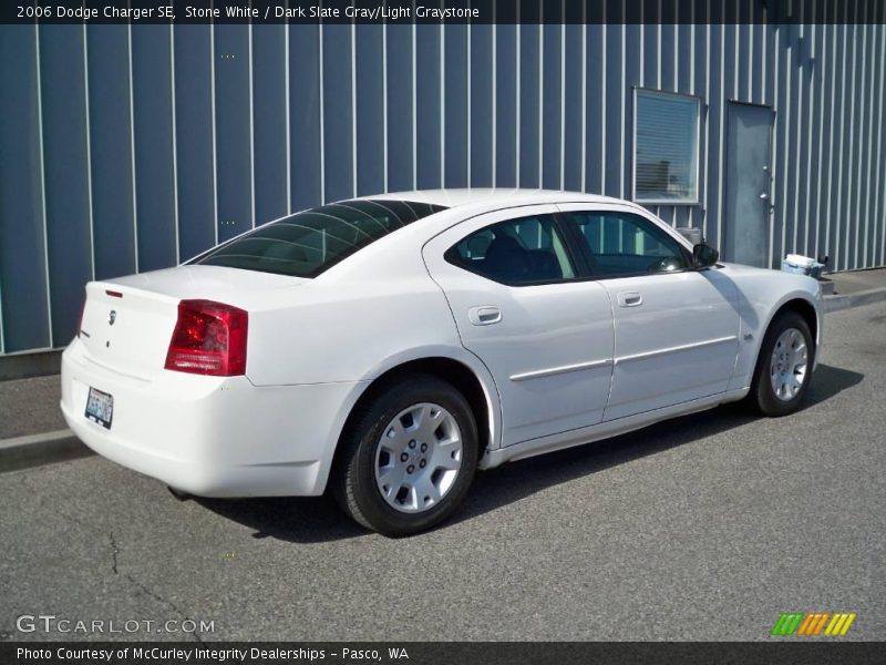 Stone White / Dark Slate Gray/Light Graystone 2006 Dodge Charger SE