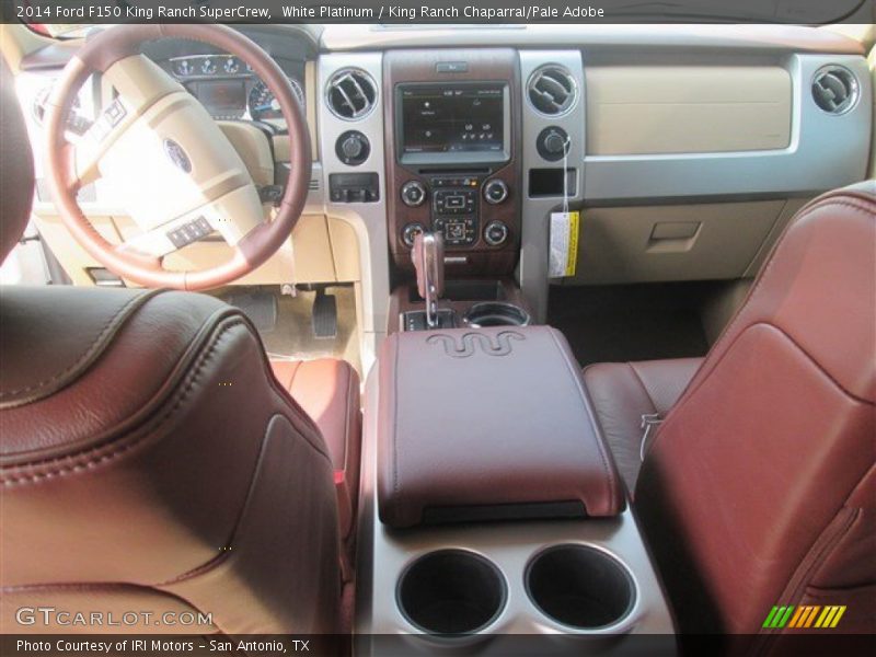 White Platinum / King Ranch Chaparral/Pale Adobe 2014 Ford F150 King Ranch SuperCrew