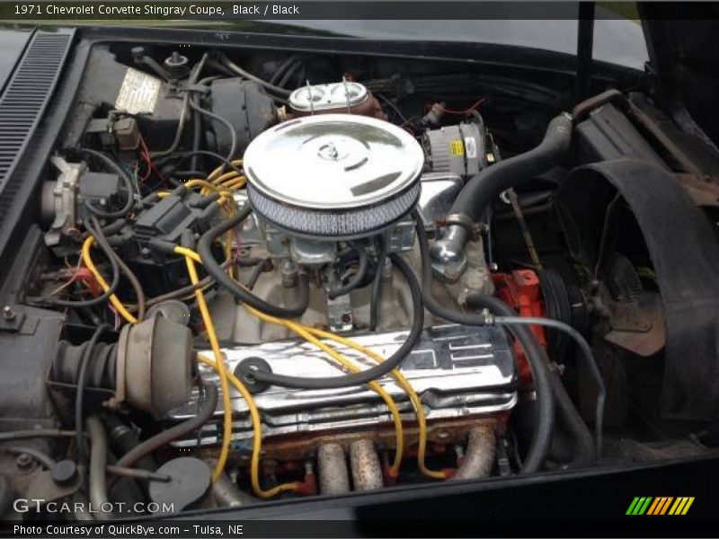  1971 Corvette Stingray Coupe Engine - 350 cid V8