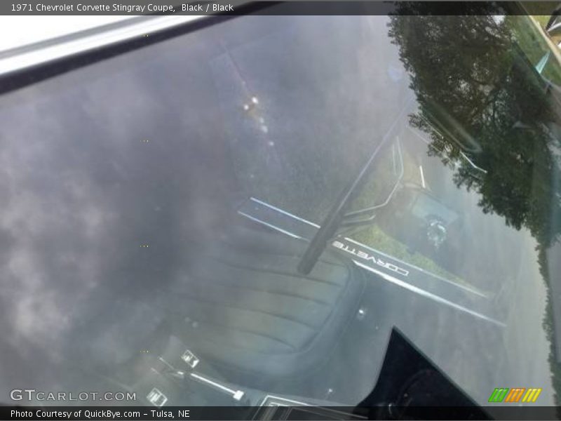 Black / Black 1971 Chevrolet Corvette Stingray Coupe