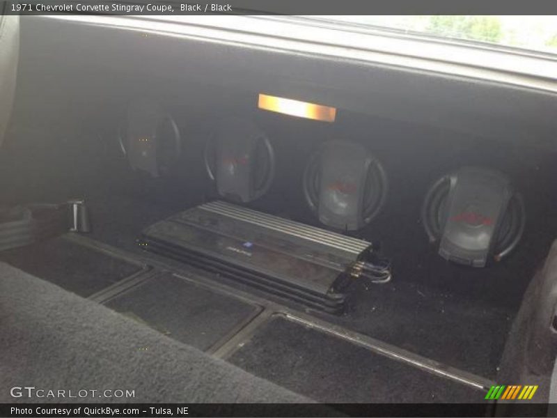 Black / Black 1971 Chevrolet Corvette Stingray Coupe