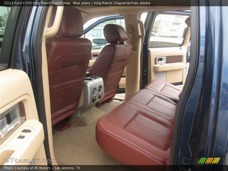 Blue Jeans / King Ranch Chaparral/Pale Adobe 2014 Ford F150 King Ranch SuperCrew