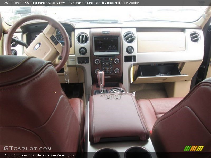 Blue Jeans / King Ranch Chaparral/Pale Adobe 2014 Ford F150 King Ranch SuperCrew