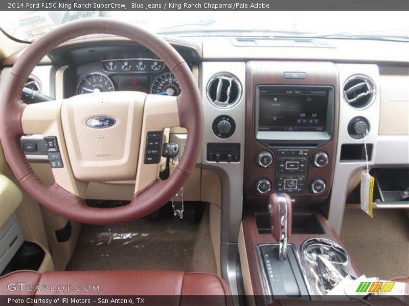 Blue Jeans / King Ranch Chaparral/Pale Adobe 2014 Ford F150 King Ranch SuperCrew