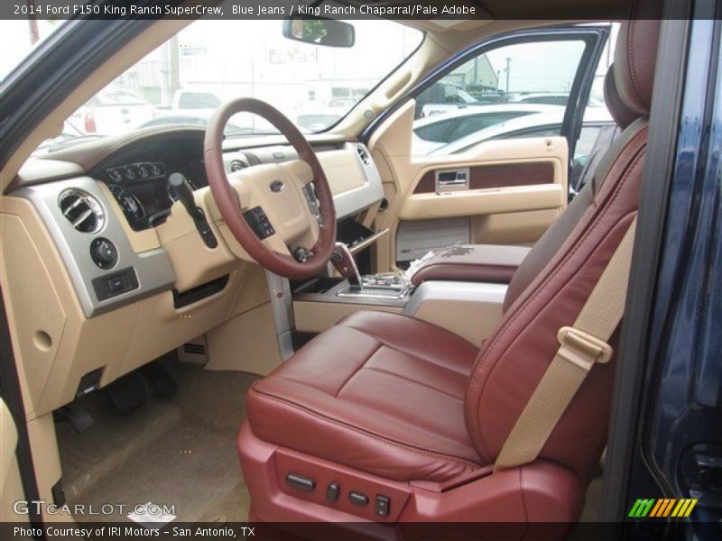 Blue Jeans / King Ranch Chaparral/Pale Adobe 2014 Ford F150 King Ranch SuperCrew