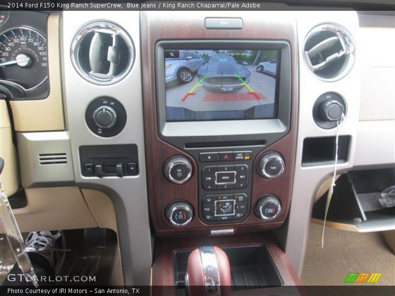 Blue Jeans / King Ranch Chaparral/Pale Adobe 2014 Ford F150 King Ranch SuperCrew