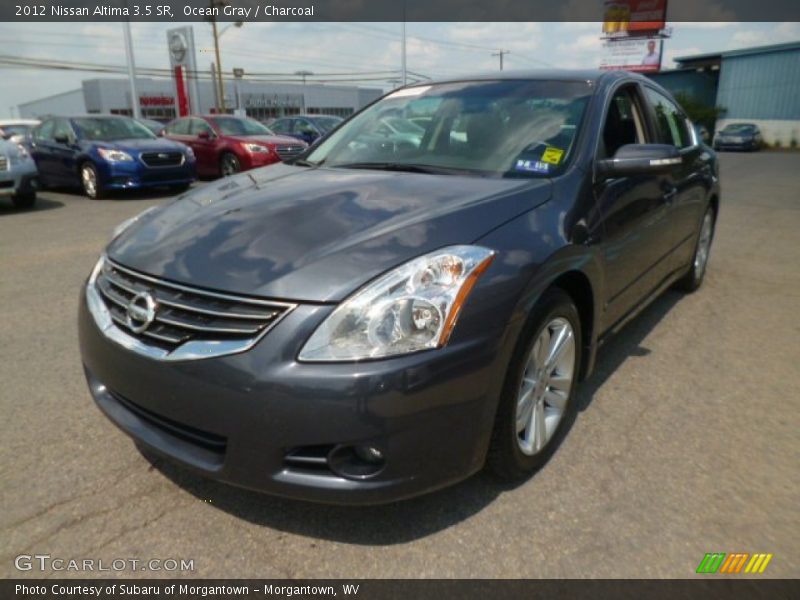 Ocean Gray / Charcoal 2012 Nissan Altima 3.5 SR