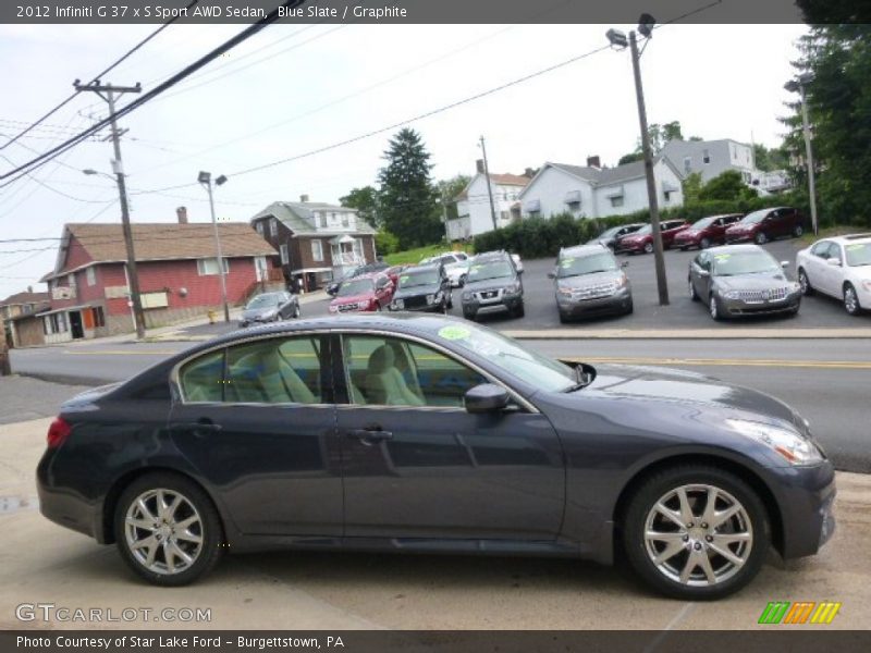 Blue Slate / Graphite 2012 Infiniti G 37 x S Sport AWD Sedan