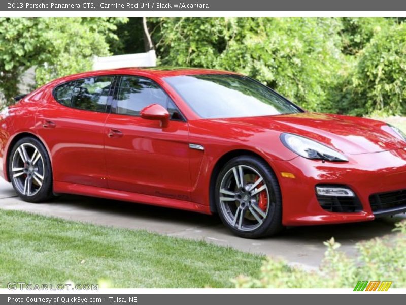 Carmine Red Uni / Black w/Alcantara 2013 Porsche Panamera GTS