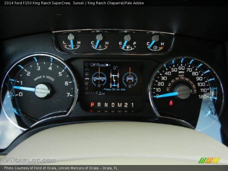  2014 F150 King Ranch SuperCrew King Ranch SuperCrew Gauges