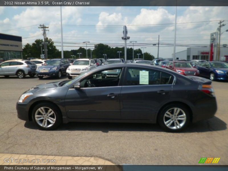 Ocean Gray / Charcoal 2012 Nissan Altima 3.5 SR