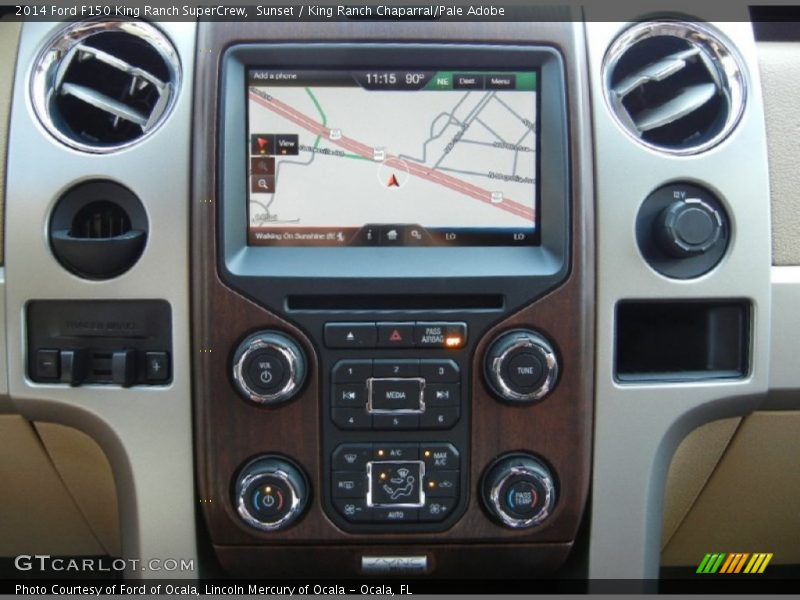 Controls of 2014 F150 King Ranch SuperCrew