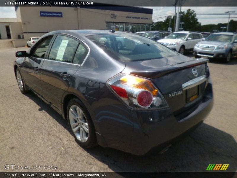 Ocean Gray / Charcoal 2012 Nissan Altima 3.5 SR