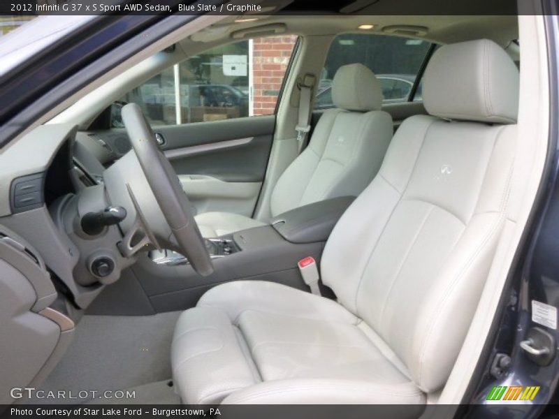 Blue Slate / Graphite 2012 Infiniti G 37 x S Sport AWD Sedan