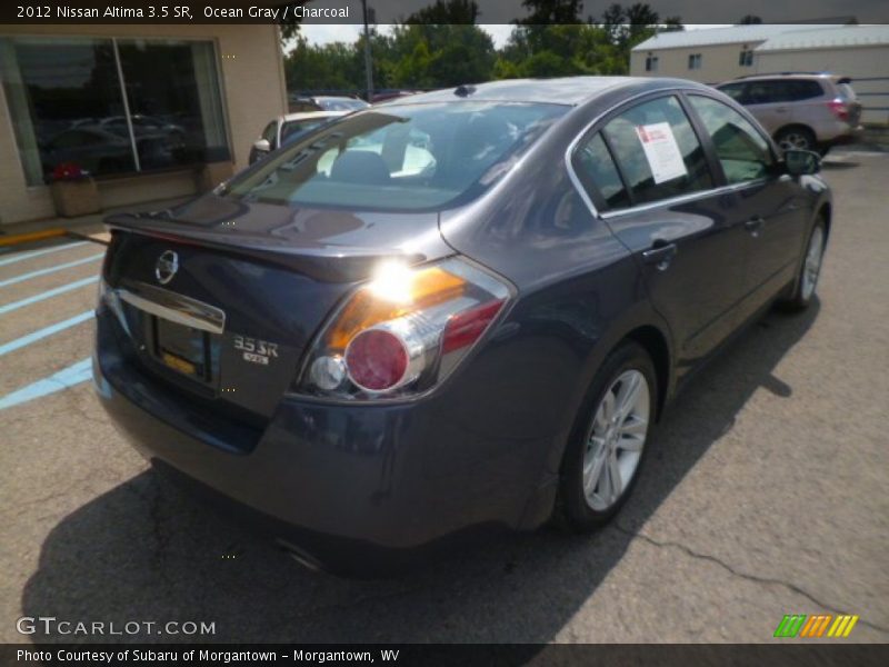 Ocean Gray / Charcoal 2012 Nissan Altima 3.5 SR