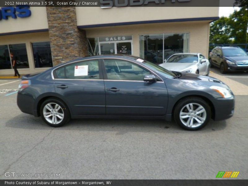 Ocean Gray / Charcoal 2012 Nissan Altima 3.5 SR