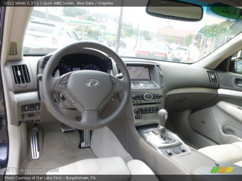 Blue Slate / Graphite 2012 Infiniti G 37 x S Sport AWD Sedan
