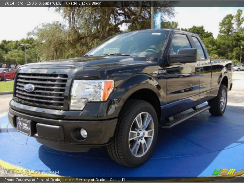 Tuxedo Black / Black 2014 Ford F150 STX SuperCab