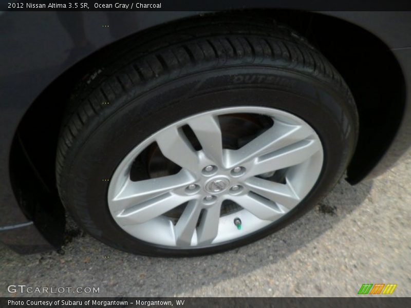 Ocean Gray / Charcoal 2012 Nissan Altima 3.5 SR