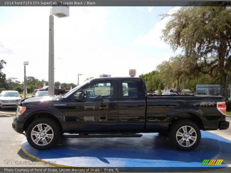 Tuxedo Black / Black 2014 Ford F150 STX SuperCab