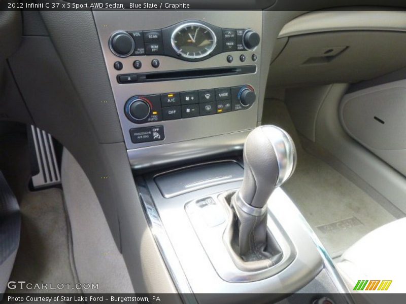 Blue Slate / Graphite 2012 Infiniti G 37 x S Sport AWD Sedan