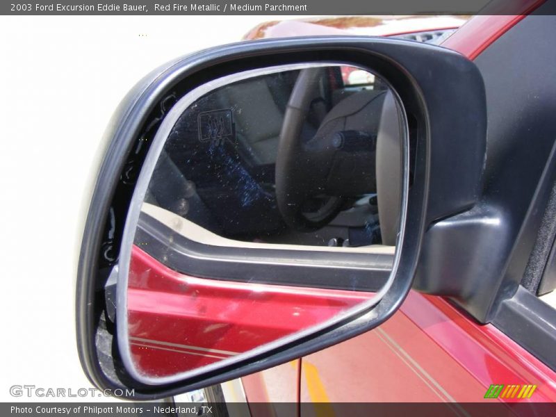 Red Fire Metallic / Medium Parchment 2003 Ford Excursion Eddie Bauer