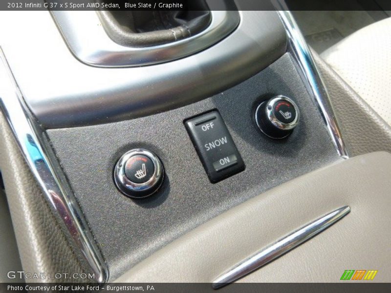 Blue Slate / Graphite 2012 Infiniti G 37 x S Sport AWD Sedan