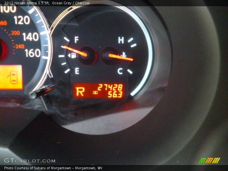 Ocean Gray / Charcoal 2012 Nissan Altima 3.5 SR