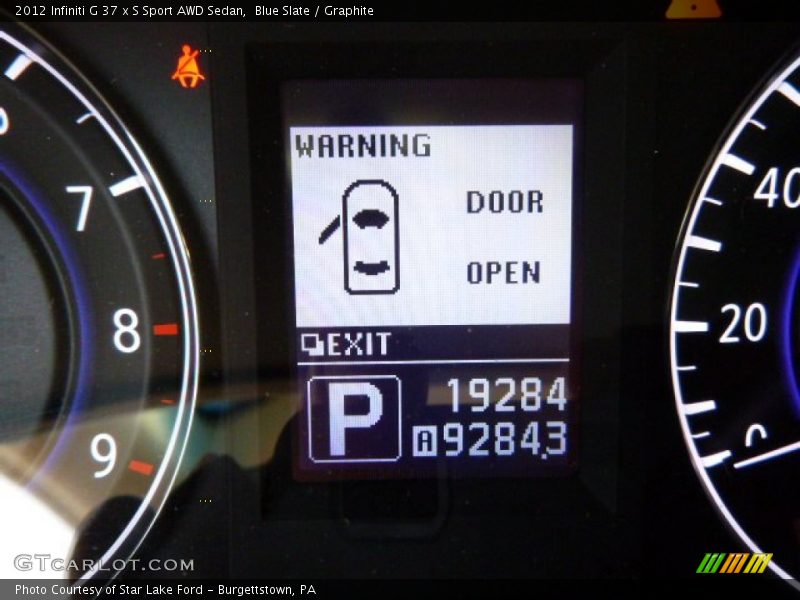 Blue Slate / Graphite 2012 Infiniti G 37 x S Sport AWD Sedan
