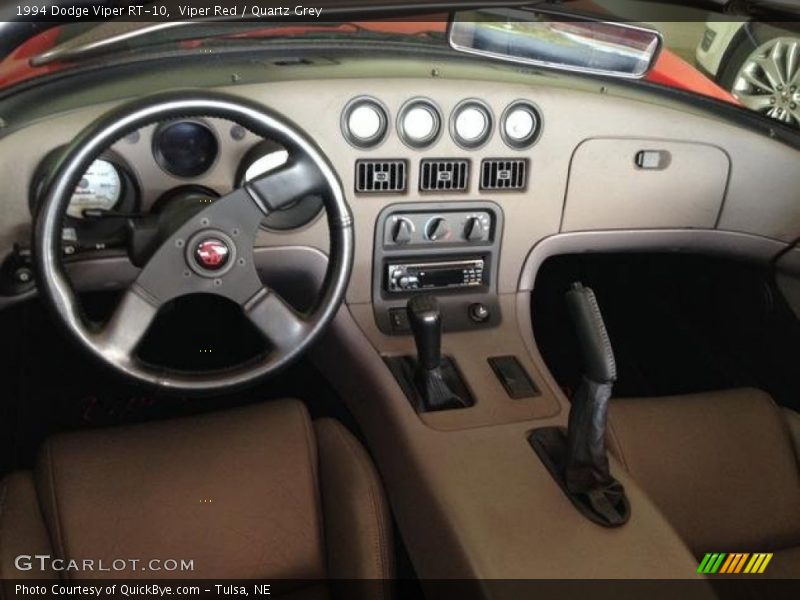 Dashboard of 1994 Viper RT-10