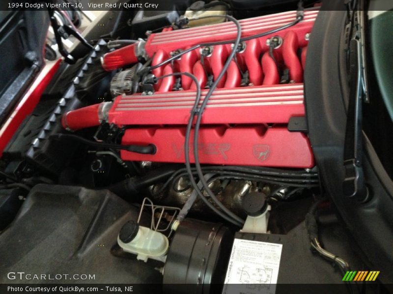  1994 Viper RT-10 Engine - 8.0 Liter OHV 20-Valve V10