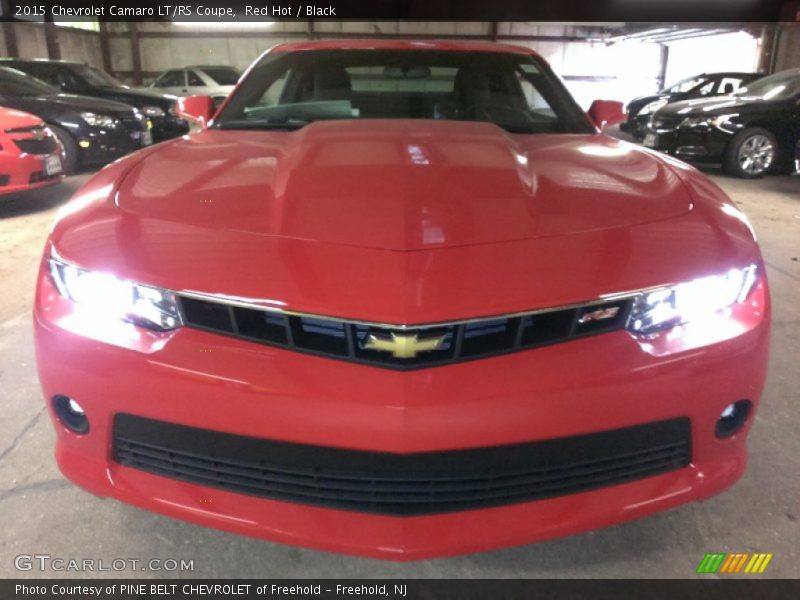 Red Hot / Black 2015 Chevrolet Camaro LT/RS Coupe
