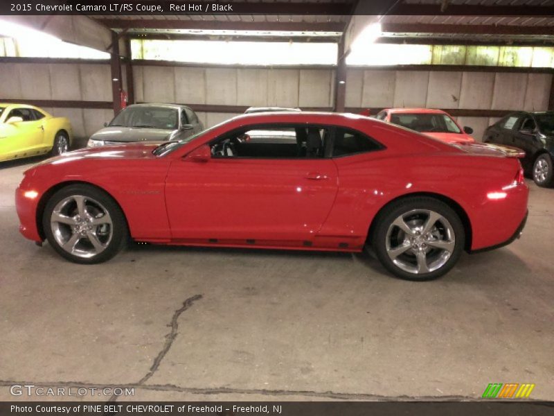 Red Hot / Black 2015 Chevrolet Camaro LT/RS Coupe