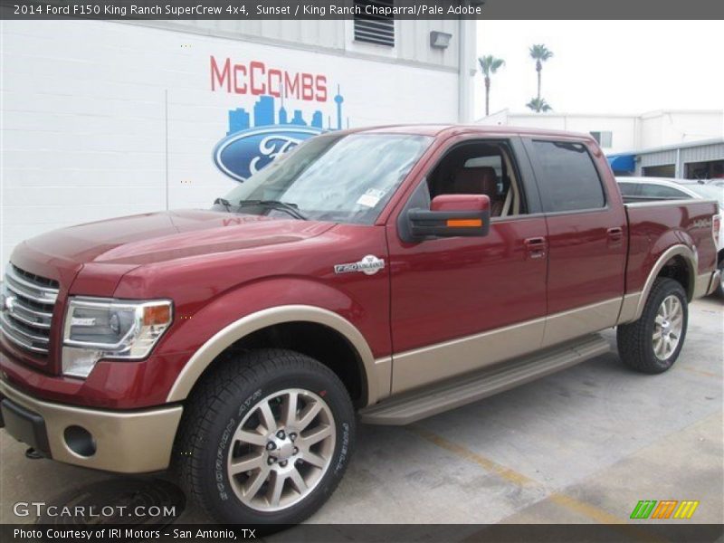 Sunset / King Ranch Chaparral/Pale Adobe 2014 Ford F150 King Ranch SuperCrew 4x4