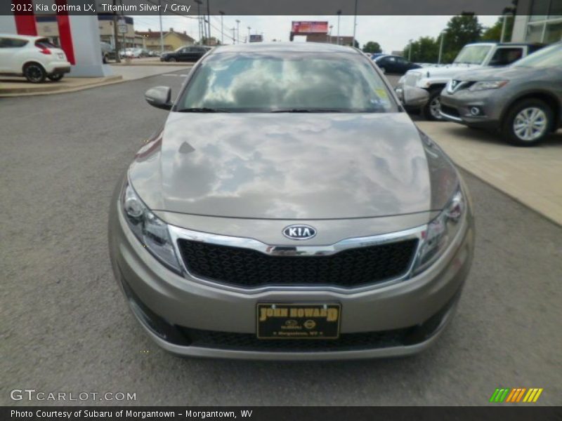 Titanium Silver / Gray 2012 Kia Optima LX