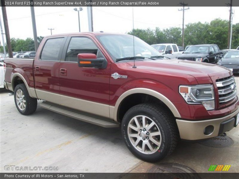 Sunset / King Ranch Chaparral/Pale Adobe 2014 Ford F150 King Ranch SuperCrew 4x4