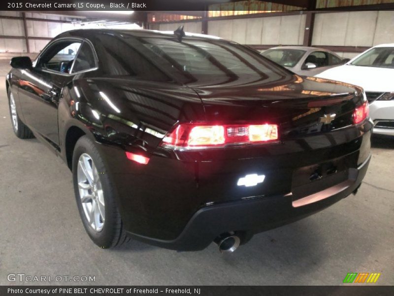 Black / Black 2015 Chevrolet Camaro LS Coupe